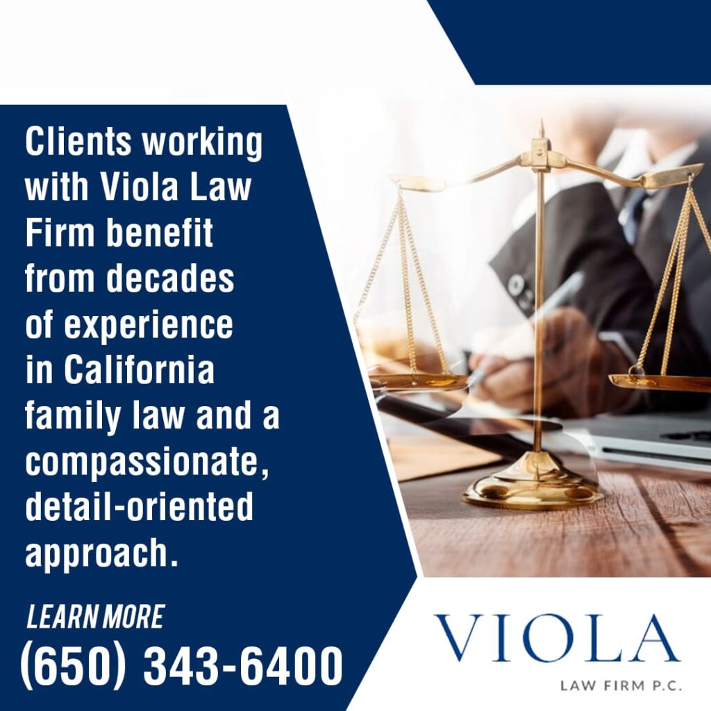 A lawyer sits at a desk with a scale of justice, symbolizing the firm's fair and experienced approach to family law.