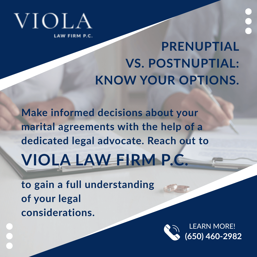 postnuptial agreement vs prenuptial agreement