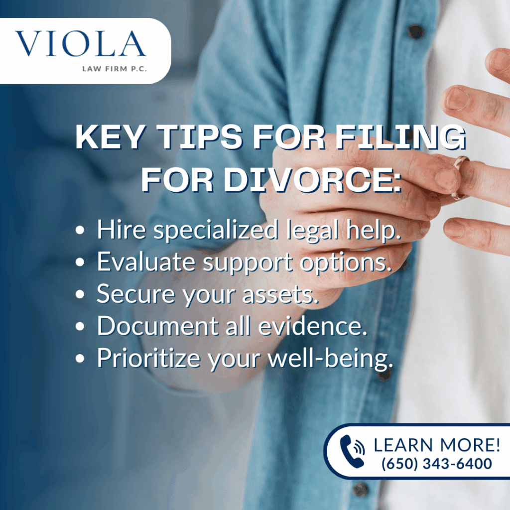 filing a divorce