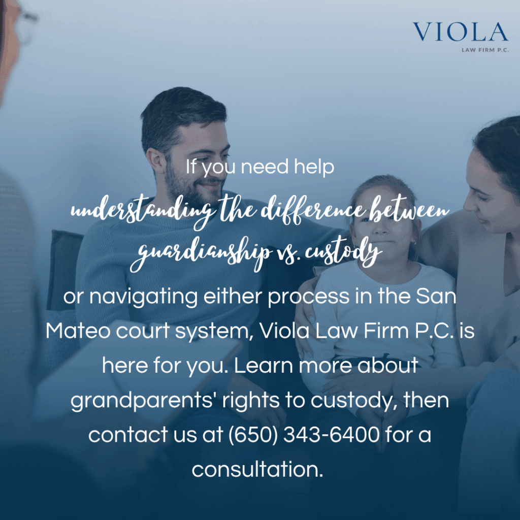 guardianship vs custody