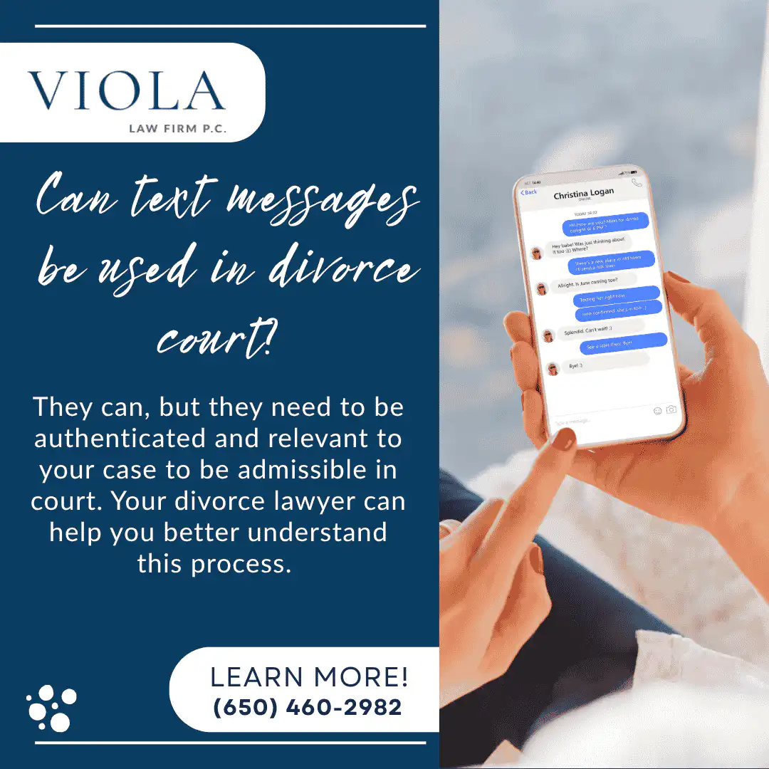 text messages as evidence